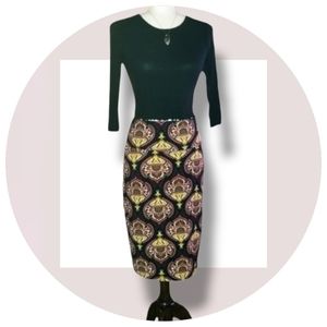 Lularoe Cassie Pencil Skirt Super Stretchy Size S/M